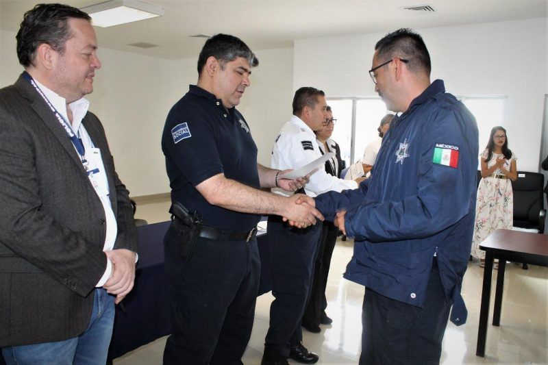 Culminó con éxito capacitación a elementos de la DGSPM