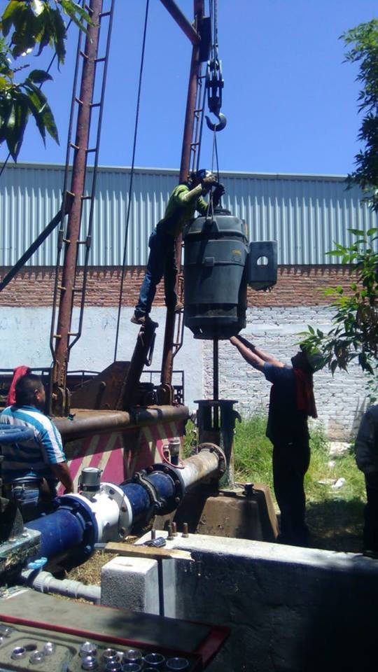 Rehabilitación y equipamiento de pozos 3