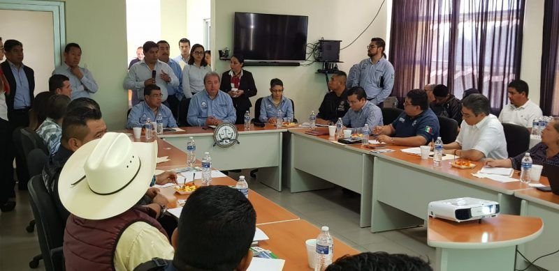 Pide Fiscal sumar esfuerzos para restaurar el tejido social en SLP 19022019 REUNIÓN VALLES AUTORIDADES 1