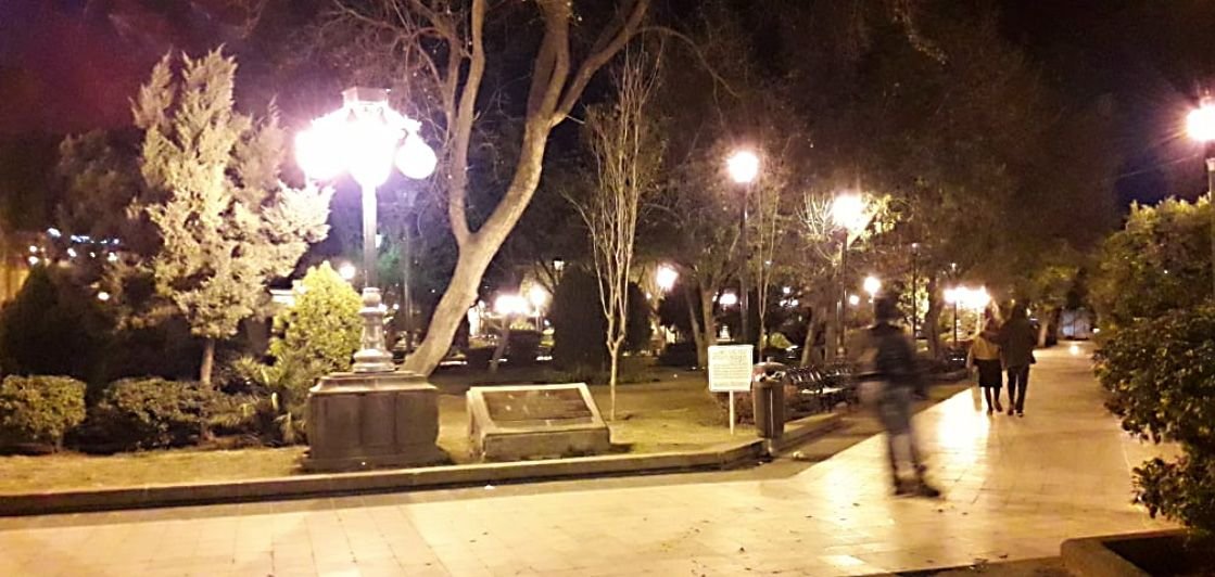 Parques y Jardines rehabilita jardín de Tequis ALUMBRADO 1