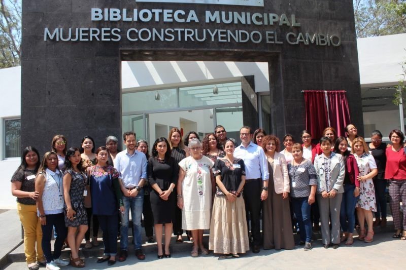 Reinauguración de Biblioteca en Parque Morales 5