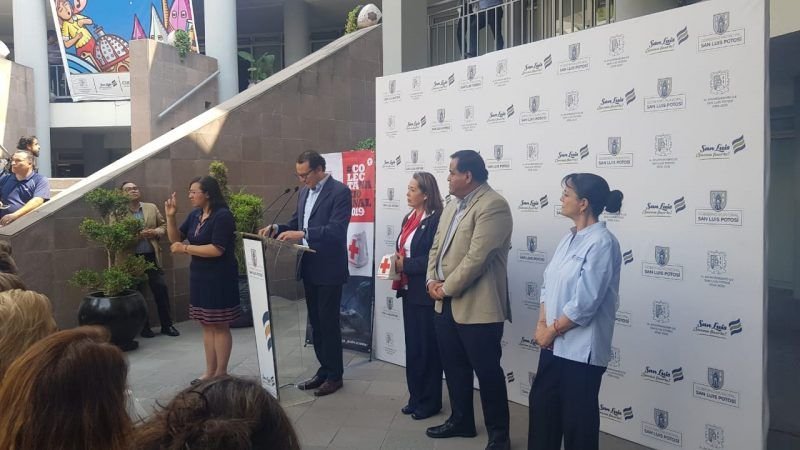 Apoya ayuntamiento de SLP en la colecta de la Cruz Roja WhatsApp Image 2019-04-29 at 7.57.58 PM