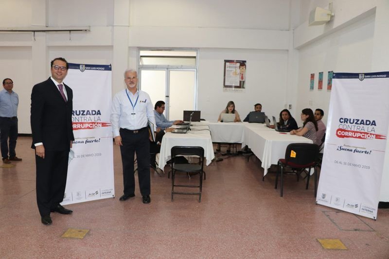 Arranca ayuntamiento de SLP “Cruzada contra la corrupción” CRUZADA ANTICORRUPCION 2