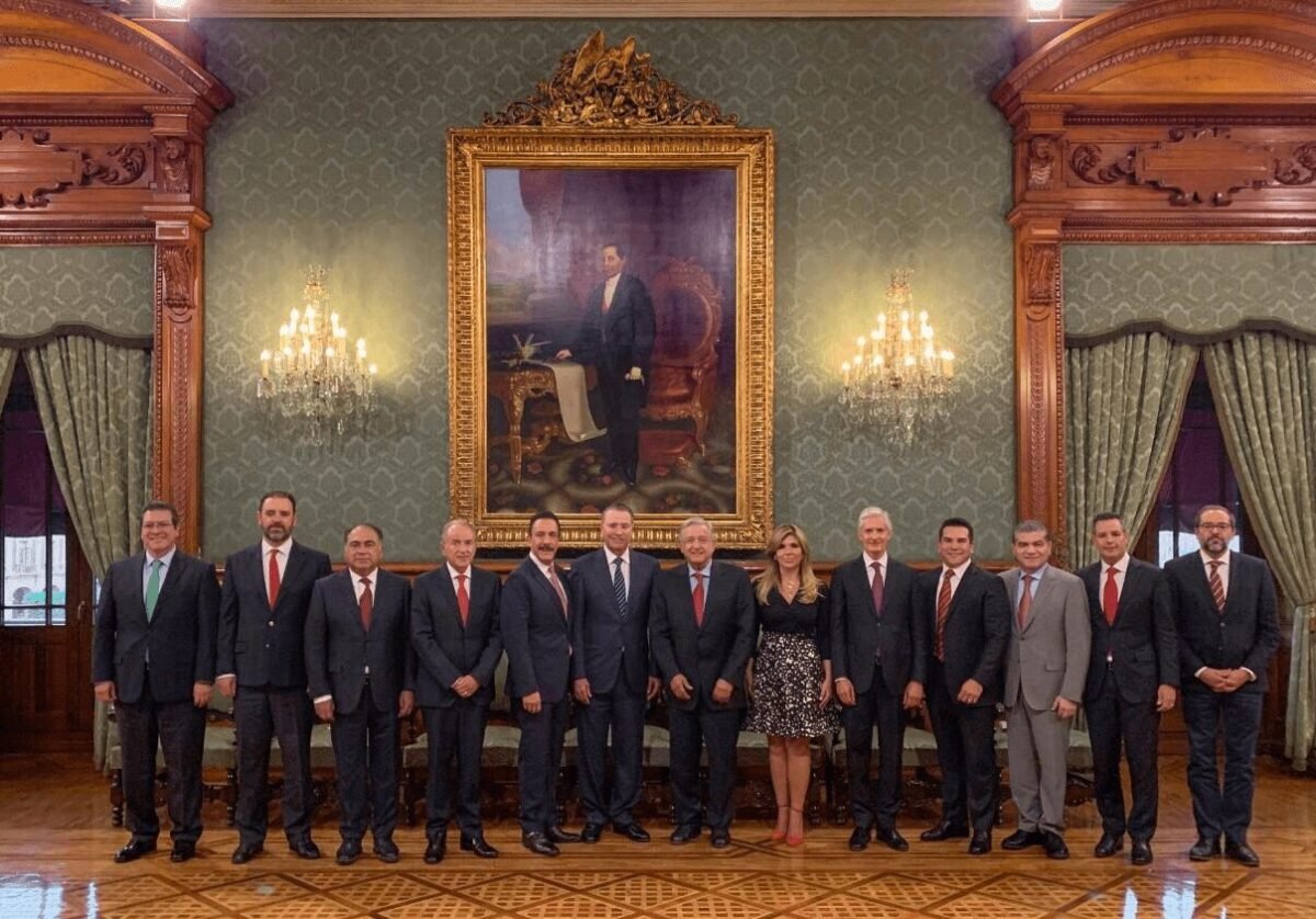 5 gobernaadores y amlo