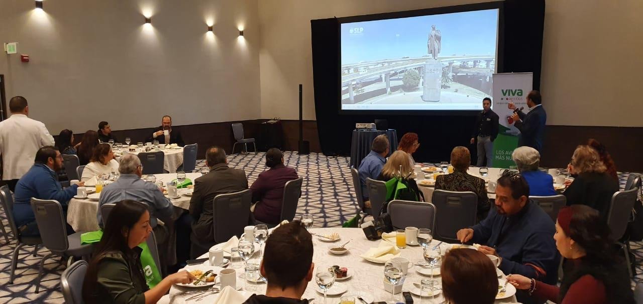 Presentan vuelo SLP-MTY de viva aerobús 26SEDECO Vuelo (2)