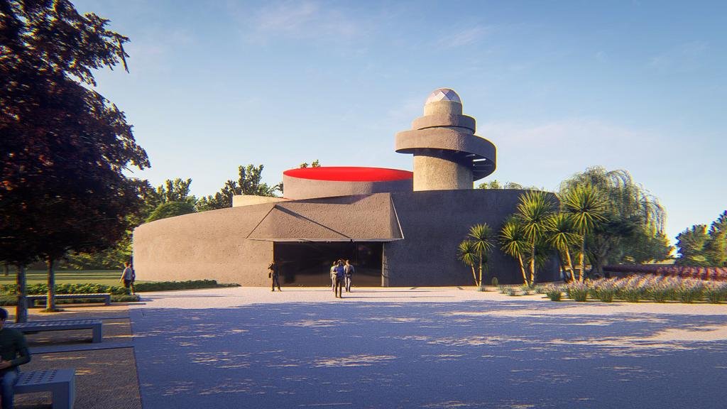 Inicia rehabilitación del planetario y centro de convenciones de la sección 26 del SNTE en el Tangamanga 1 26SEGAM Planetario 241019 (2)