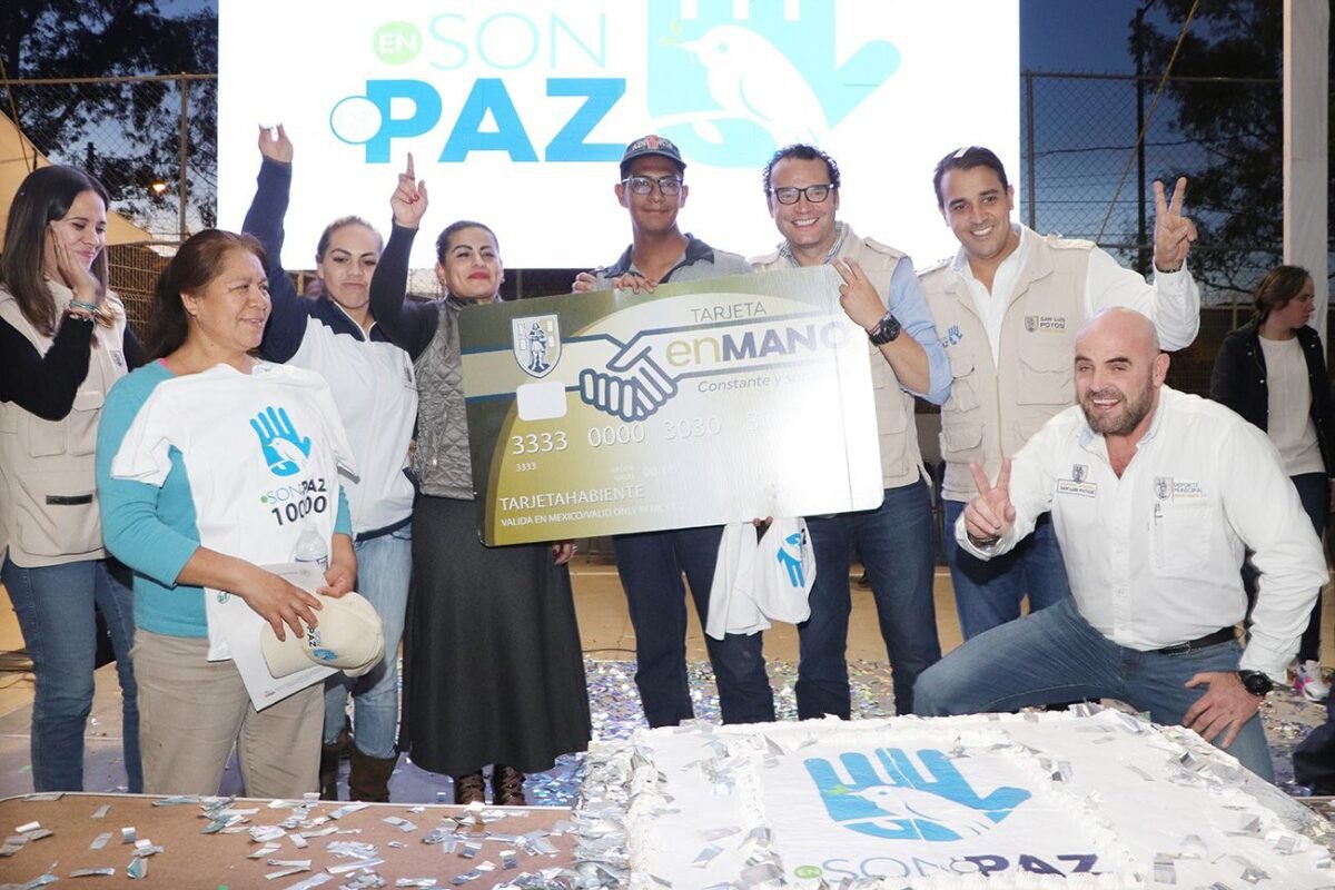 "En Son de Paz" llega a 10 mil beneficiarios 2EN SON DE PAZ COL. INDUSTRIAS 2