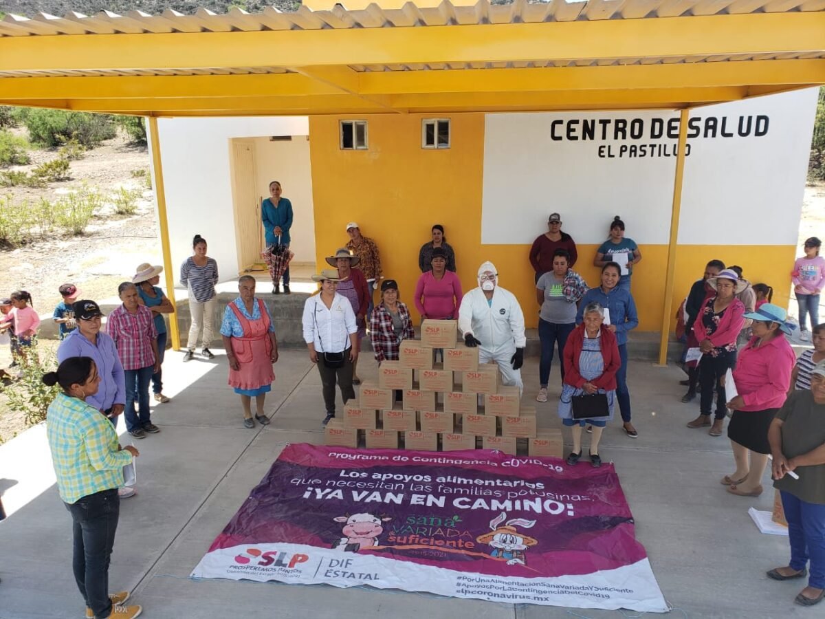 Dif Estatal continúa con la entrega de apoyos alimentarios en los 58 municipios 7Altiplano, Oficina Regiona 3