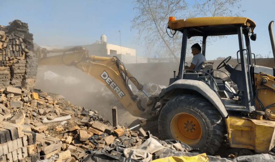 Ecología Municipal demuele ladrillera en fraccionamiento Los Tules LADRILLERAS 5