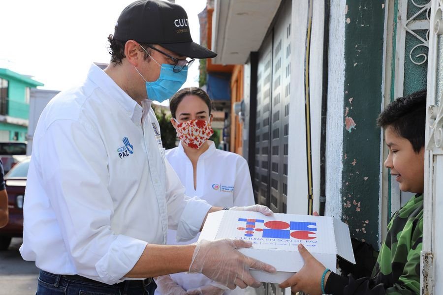 Entrega alcalde, XNP, apoyos “Toc-Toc: cultura en son de paz” TOC -TOC 3