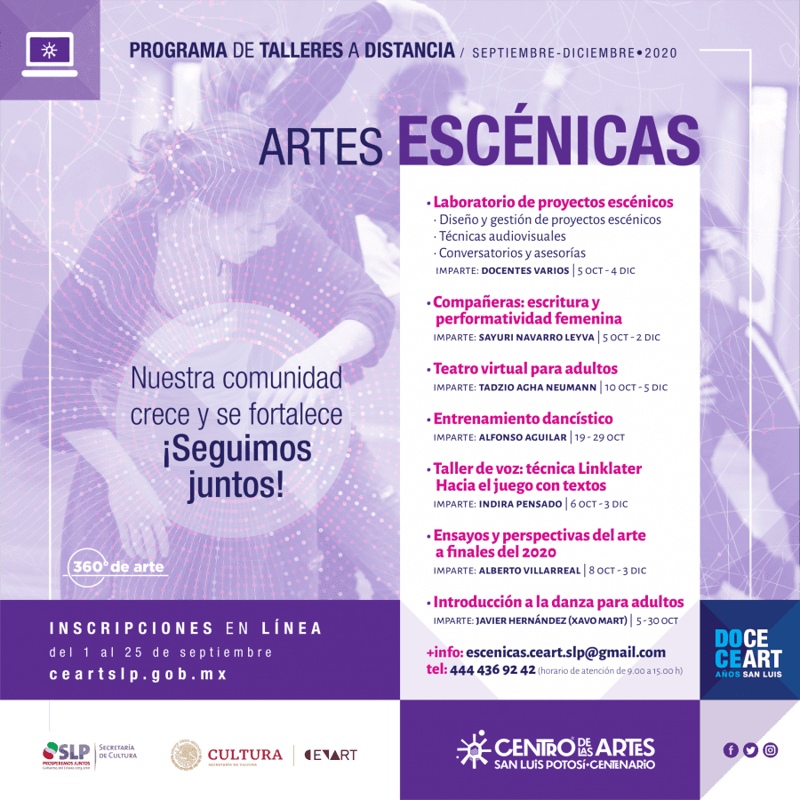 Postal_general_Escénicas