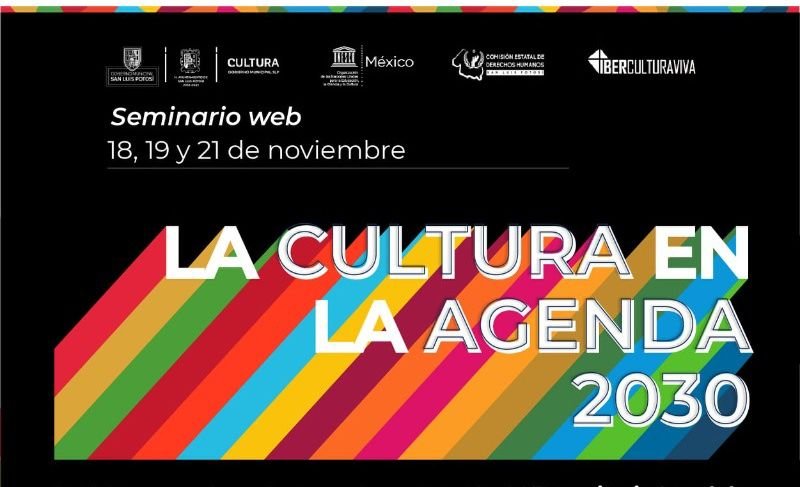 CULTURA MUNICIPAL CAPITALINA Y MY WORLD MÉXICO IMPULSAN SEMINARIO WEB “LA CULTURA EN LA AGENDA 2030” 1