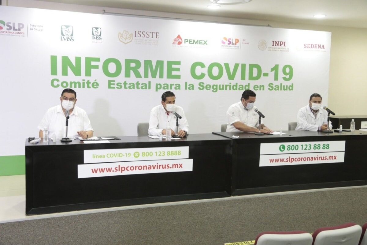 SLP en Semáforo Naranja 15 días más, estamos cerca del amarillo si lo hacemos juntos: Lutzow Steiner 27_SS Rueda de Prensa 270221