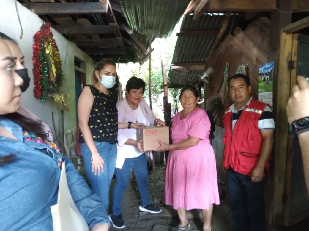 Dif Estatal se suma para apoyar a las familias de la Huasteca Centro afectadas por las lluvias 9 dif