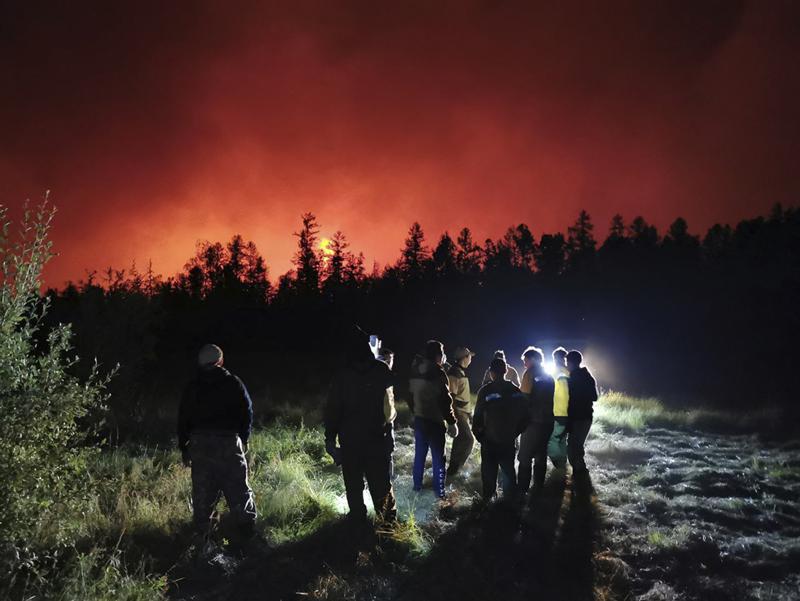 Incendios forestales en Siberia (imagen AP)