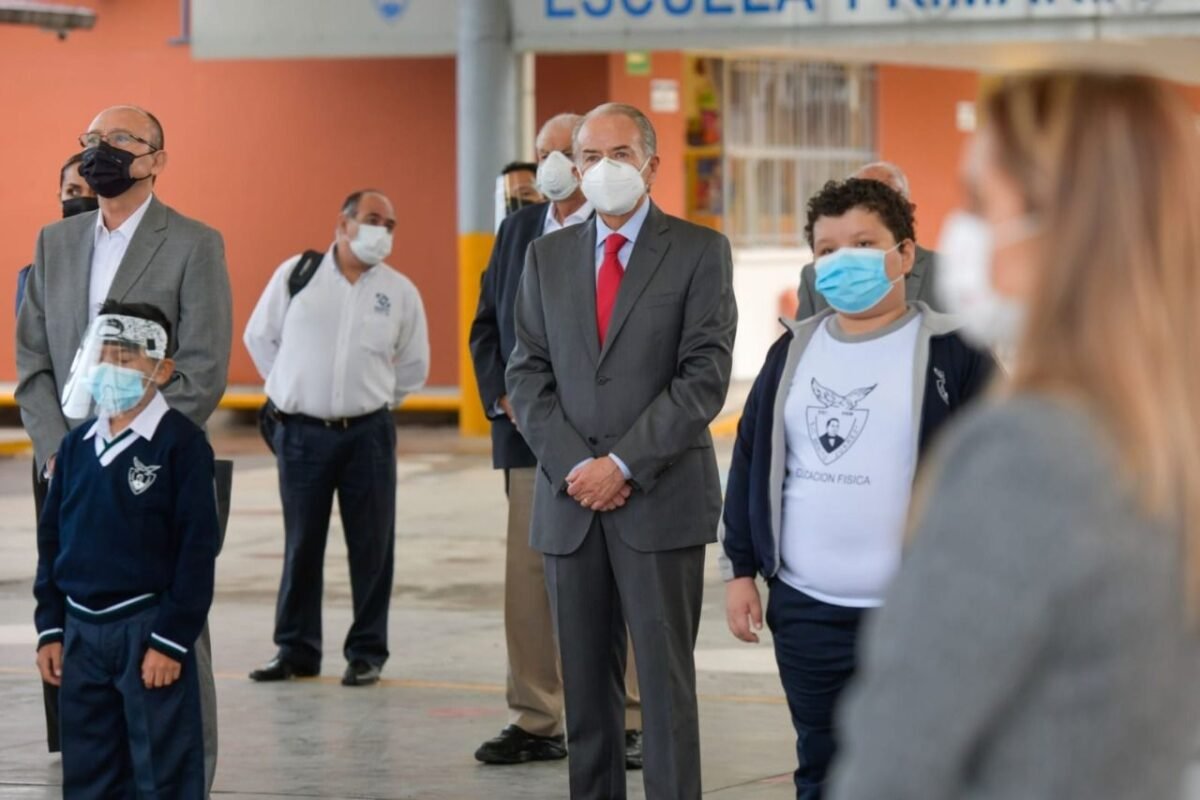 JM Carreras asiste al arranque del ciclo escolar 2021-2022 JMCL Inicio ciclo escolar