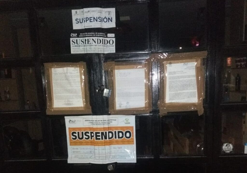 REPORTA COMERCIO MUNICIPAL MÁS DE 900 CLAUSURAS Y AMONESTACIONES EN CAPITAL POTOSINA