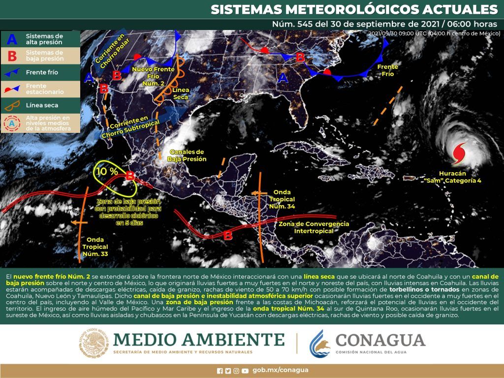 mapa clima