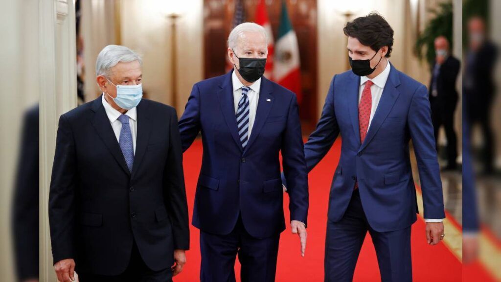 amlo biden y trudeau