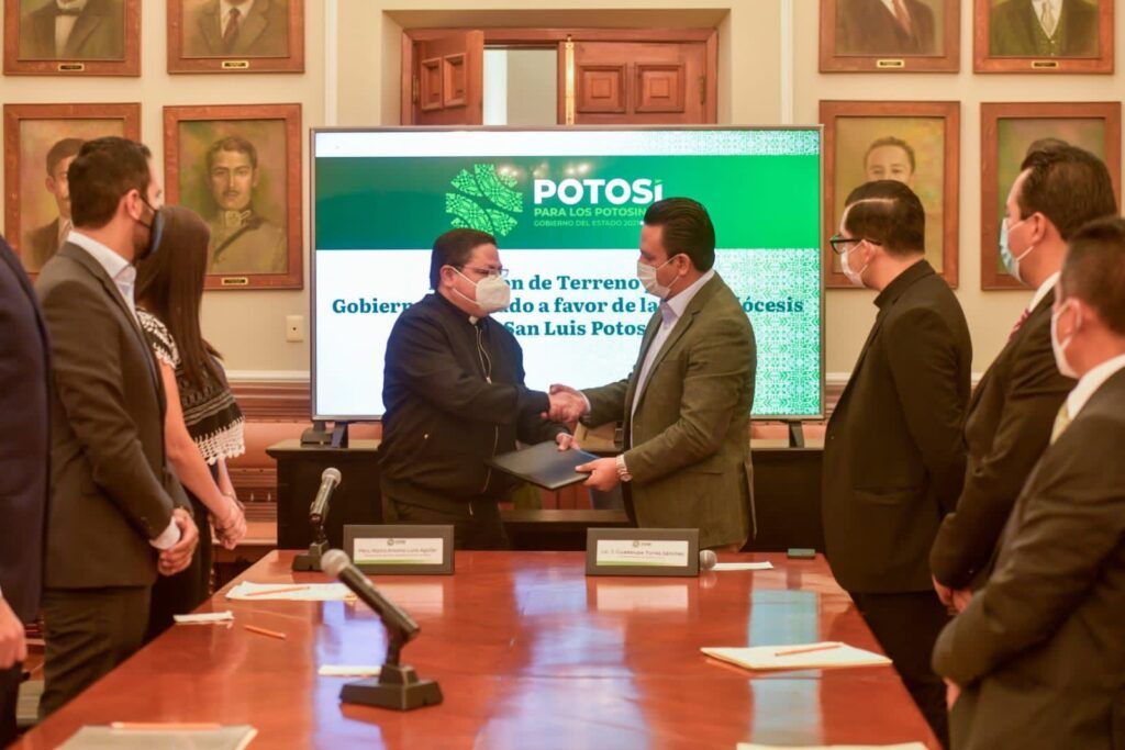 donacion de terreno a iglesia