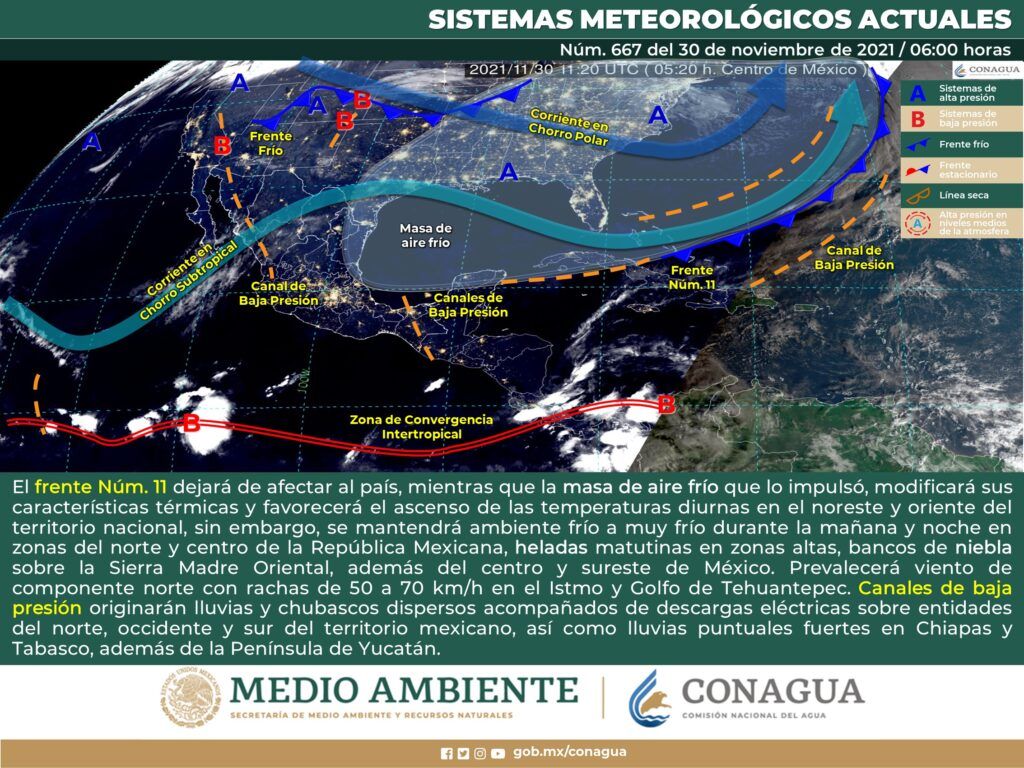 masa de aire frio