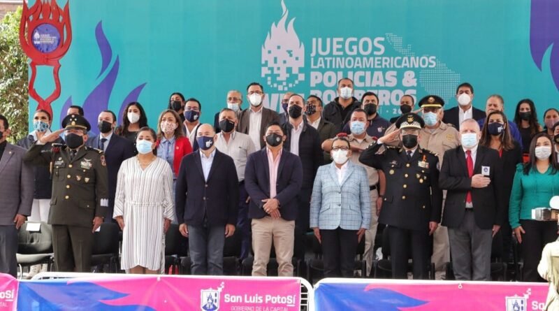 Con majestuosa ceremonia inauguran los VIII Juegos Latinoamericanos de Policías y Bomberos en la Capital juegos bomberos