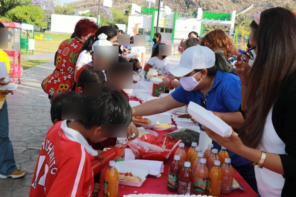 Infantes en orfandad conviven en área kids del Tangamanga Uno WhatsApp Image 2022-04-15 at 11.42.43 AM (2)