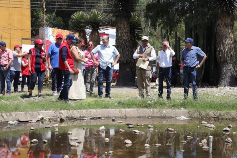 Alcalde Galindo anuncia la regeneración completa de Av. Mariano Jiménez pilas-1