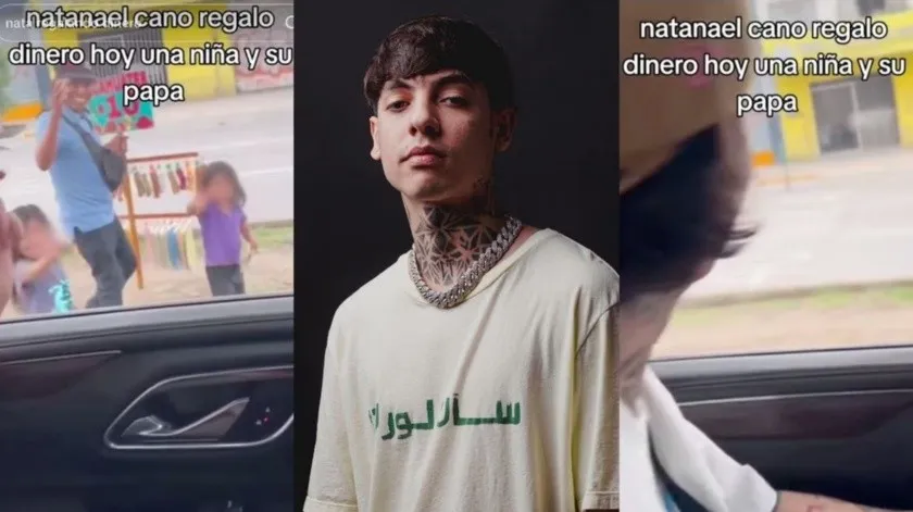 Natanael Cano regala billete de dólares a niña en semáforo y fans le "aplauden" natanael_cano_fajos_billetes.jpg_1024428942