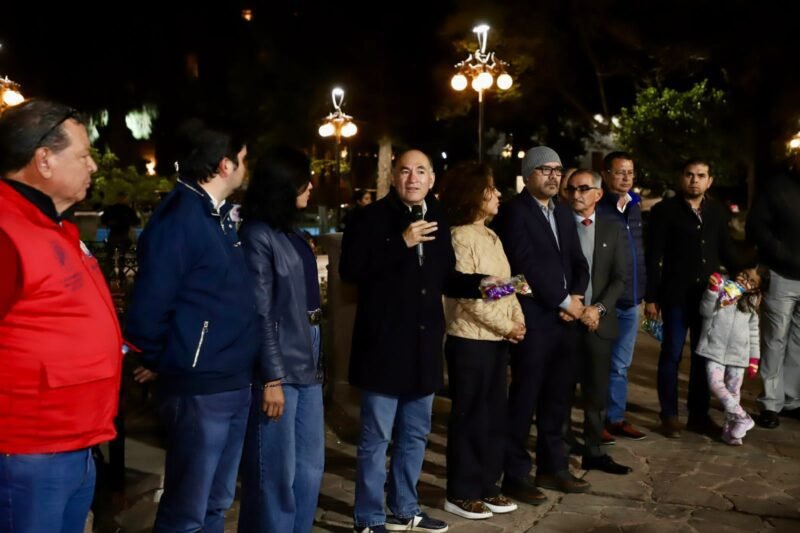 Con nuevo Alumbrado Táctico, el Gobierno de la Capital da vida a la Alameda Juan Sarabia y mayor seguridad a sus visitantes 65824201-70b7-4a51-ac98-7427f82447a8