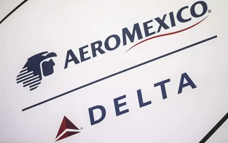 Fin de alianza Aeroméxico-Delta sería grave para la industria aérea en México y EU logos-aeromexico-delta-rts-07022024