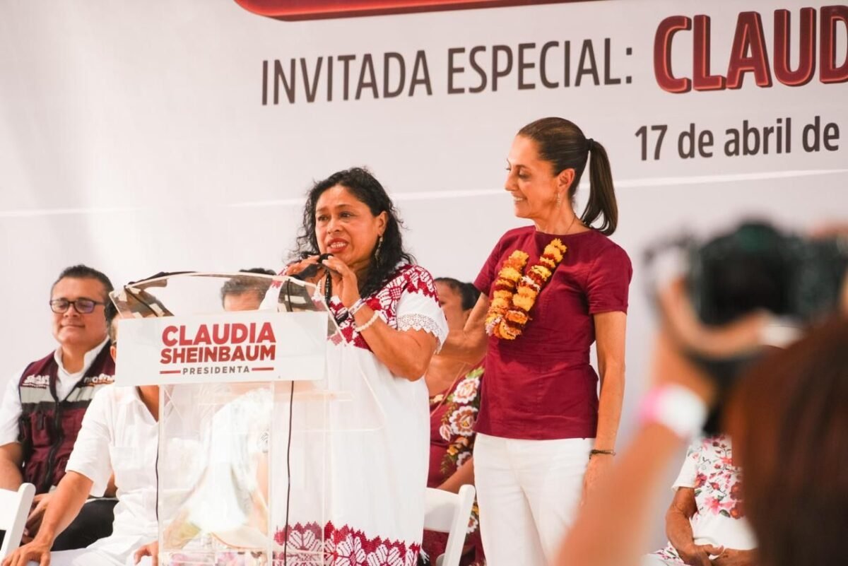 "Vamos a hacer un programa especial para apoyar a las mujeres artesanas de México” Claudia Sheinbaum CLAUDIA SHEINBAUM APUESTA POR EL RECONOCIMIENTO DE LAS MUJERES RURALES DE MÉXICO