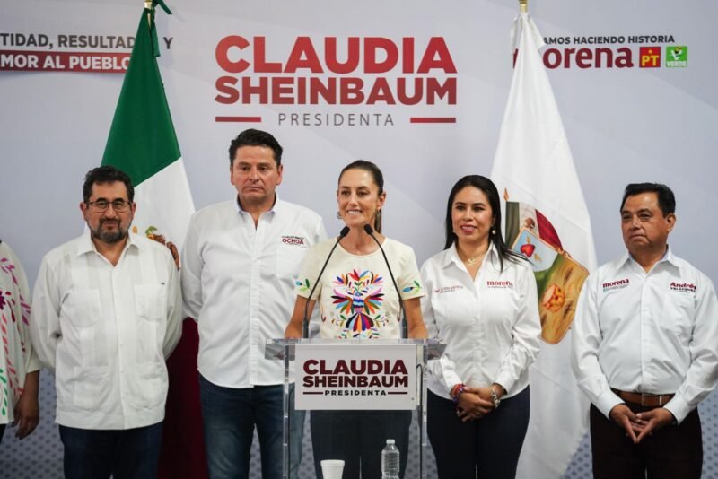 Claudia Sheinbaum anuncia proyectos de movilidad urbana y abastecimiento de agua en Hidalgo