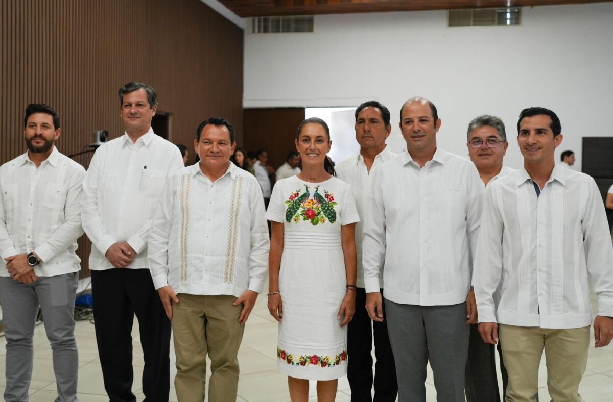 "Con nosotros le va a ir bien a Yucatán":Claudia Sheinbaum claudia sheinbaum