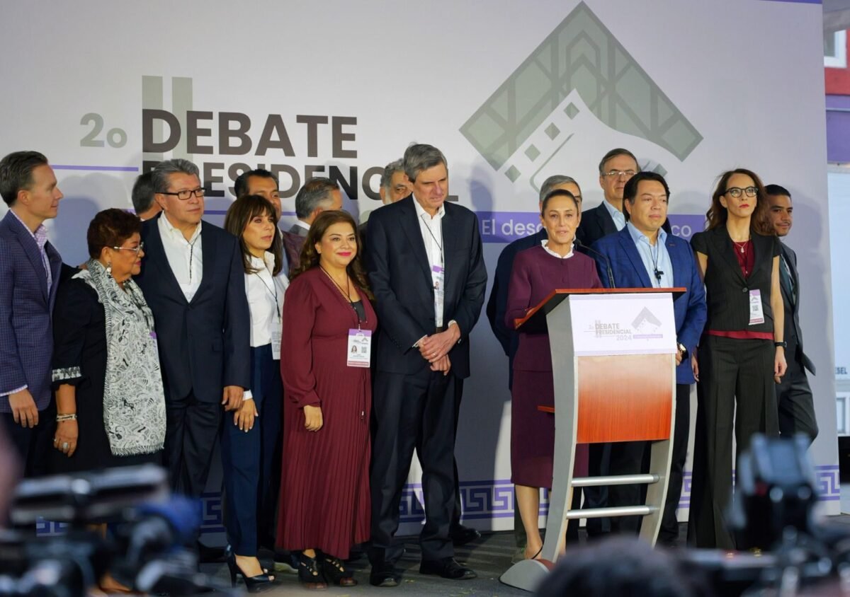 Ganamos el debate porque presentamos propuestas y un plan de desarrollo: Claudia Sheinbaum Ganamos el debate porque presentamos propuestas y un plan de desarrollo: Claudia Sheinbaum