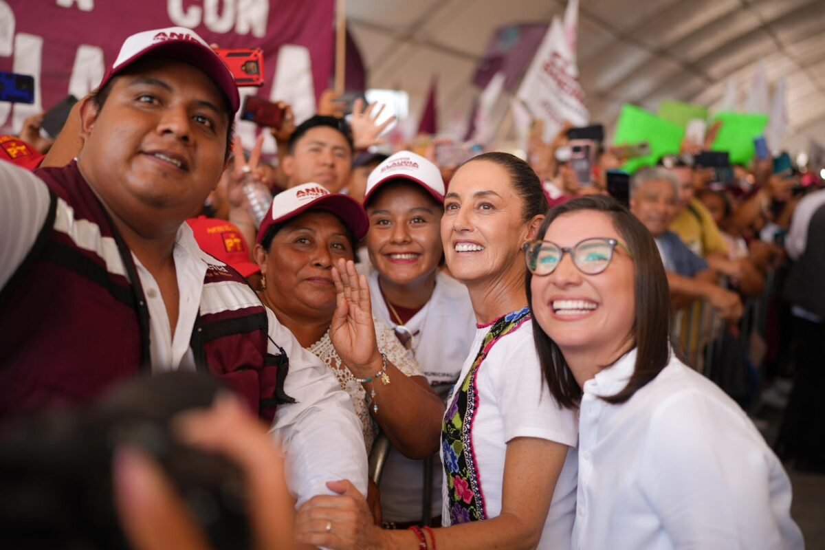 Claudia Sheinbaum va por la Soberanía alimentaria en México CLAUDIA SHEINBAUM VA POR LA SOBERANÍA ALIMENTARIA EN MÉXICO CON IMPULSO A LA PRODUCCIÓN DE ARROZ, MIEL Y GANADO EN CAMPECHE