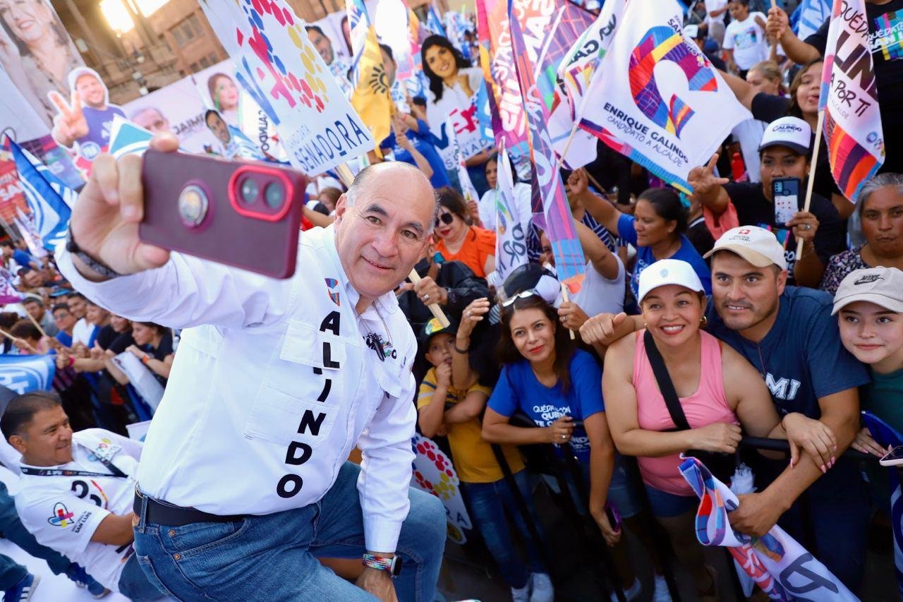 Esta es nuestra ciudad, nadie nos la va a quitar: Galindo