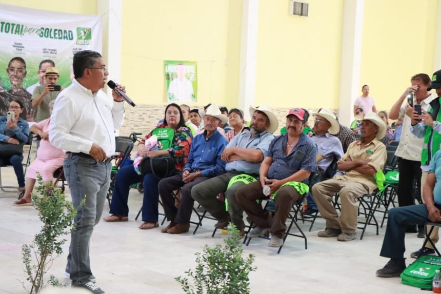 Ejidatarios eligen a Juan Manuel Navarro como el candidato más idóneo para liderar a Soledad navarro soledad