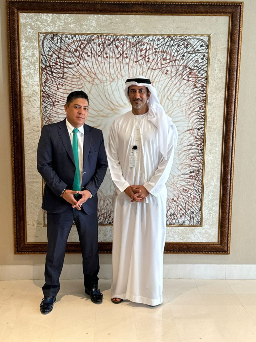Apuntala Ricardo Gallardo puente comercial y de negocios con Emiratos Árabes rg emiratos arabes