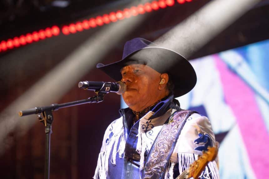 Miles de asistentes disfrutaron de Grupo Bronco en Plaza de Armas bronco