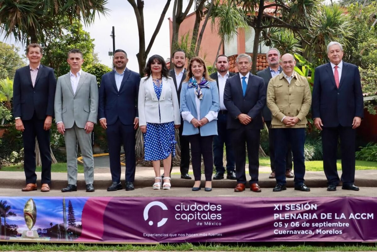 Ante la Asociación de Ciudades Capitales de México, Alcalde Galindo resalta importancia del desarrollo urbano ordenado sesion plenaria ciudades capitales