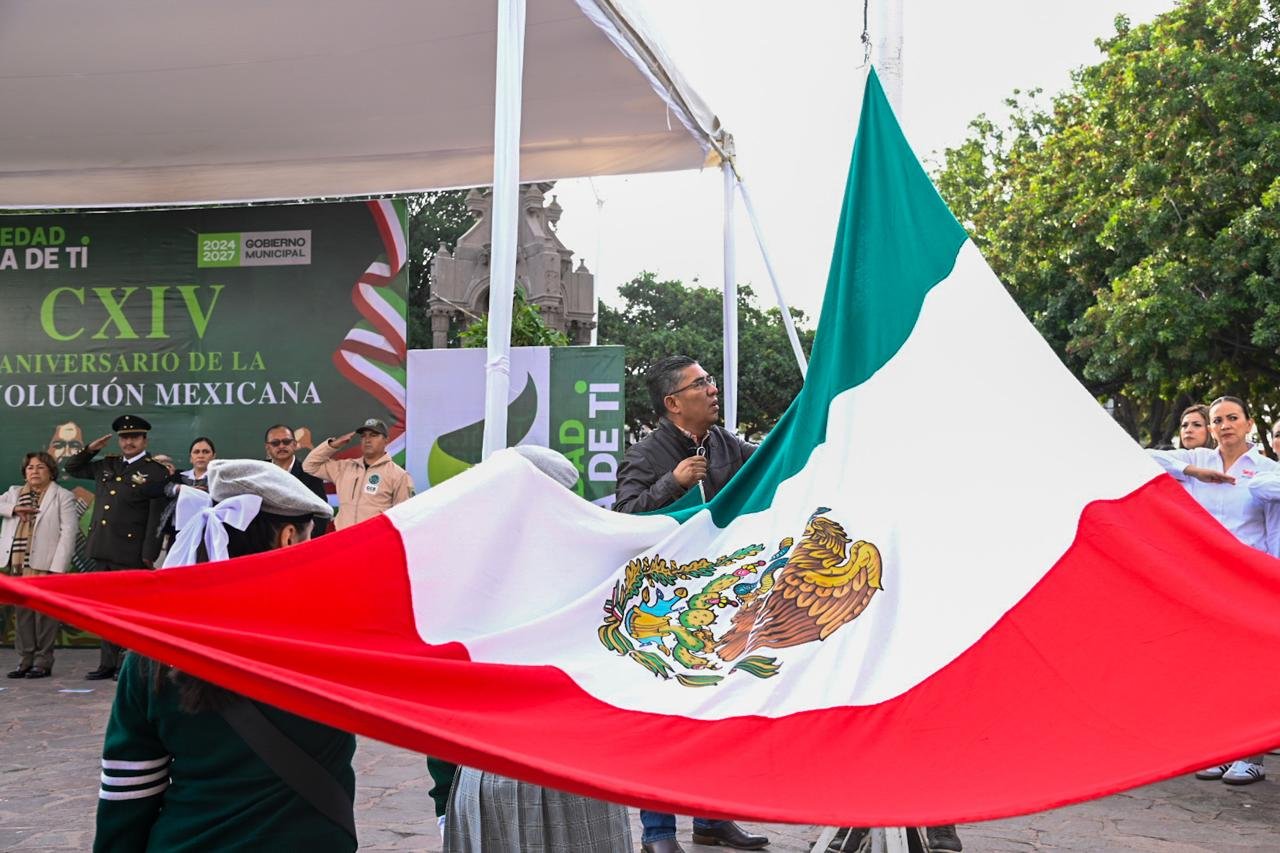 Con Espíritu Patriótico, Soledad de G.S. conmemora el 114 Aniversario de la Revolución Mexicana aniversario soledad