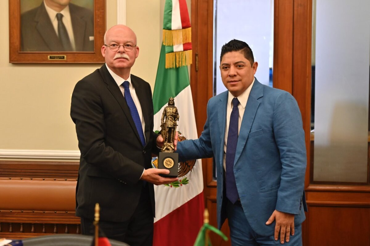 Ricardo Gallardo fortalece intercambio industrial,cultural y comercial con Alemania gallardo - alemania