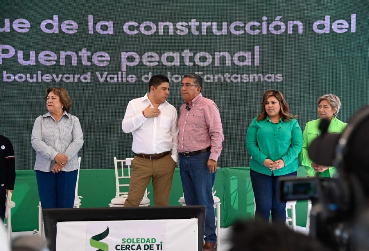 puente peatonal soledad