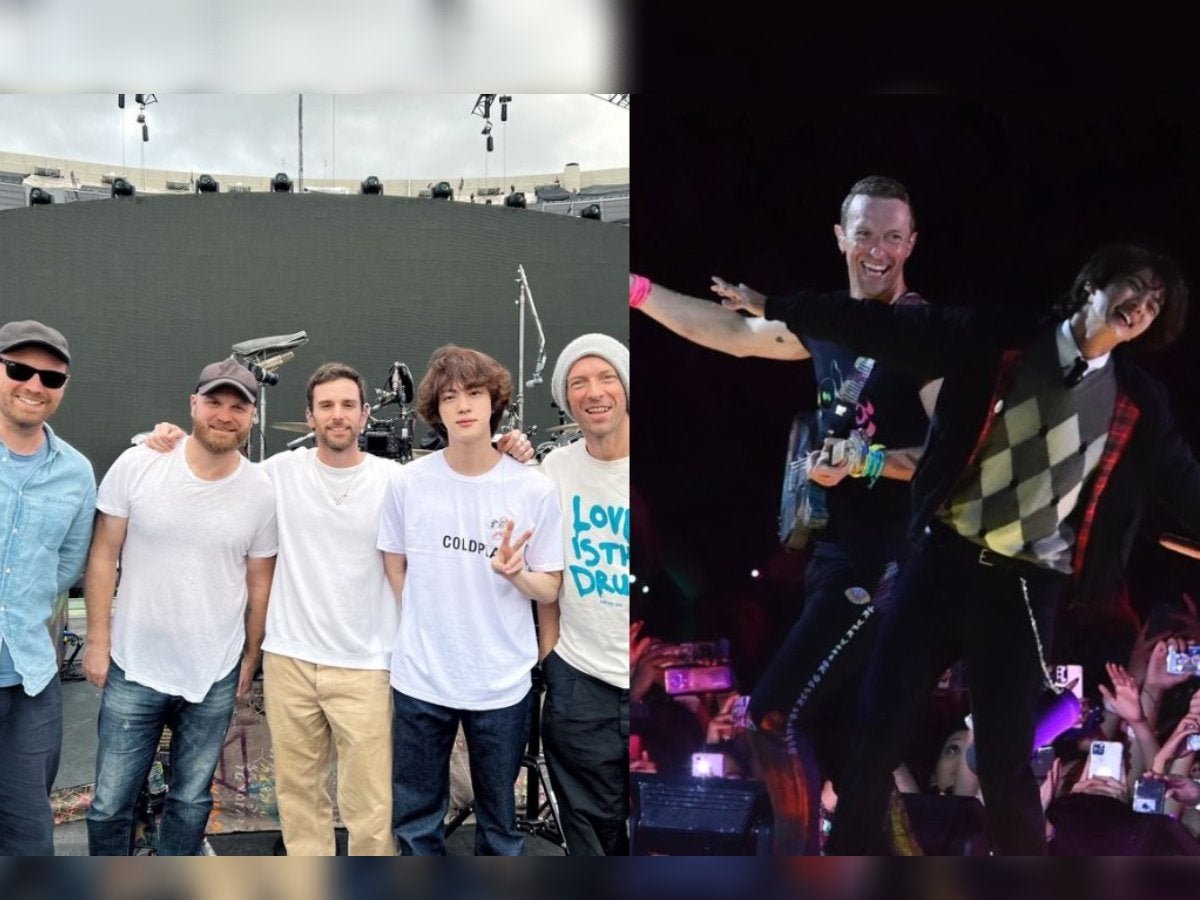 in de BTS y Coldplay