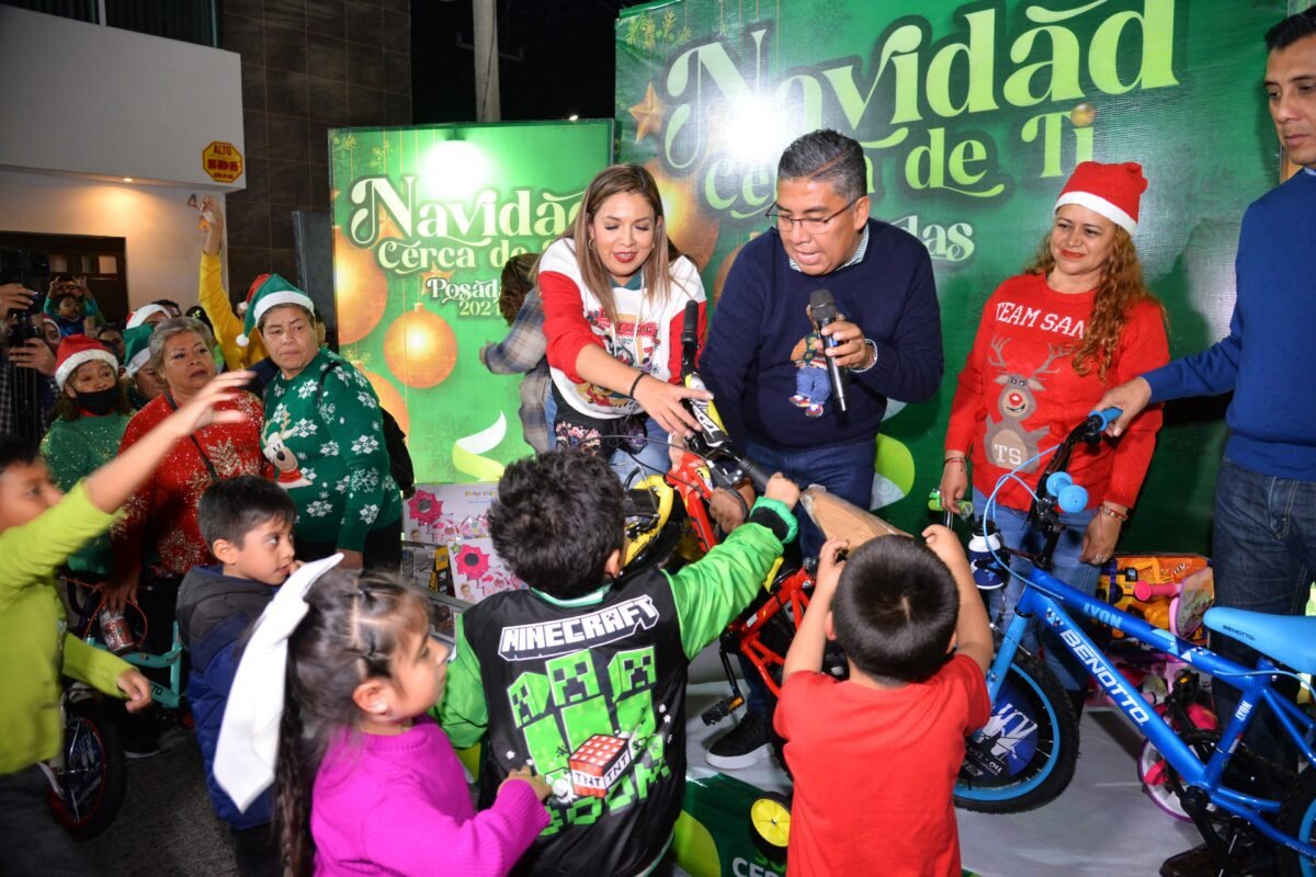 Alcalde Juan Manuel Navarro arranca tradicionales posadas que acercan a las familias el Espíritu Navideño posadas soledad