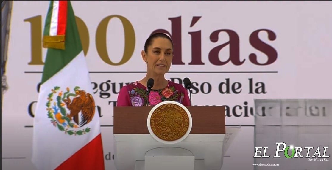 100 días de trabajo para consolidar la Cuarta Transformación:Claudia Sheinbaum 100 días claudia sheinbaum (1)