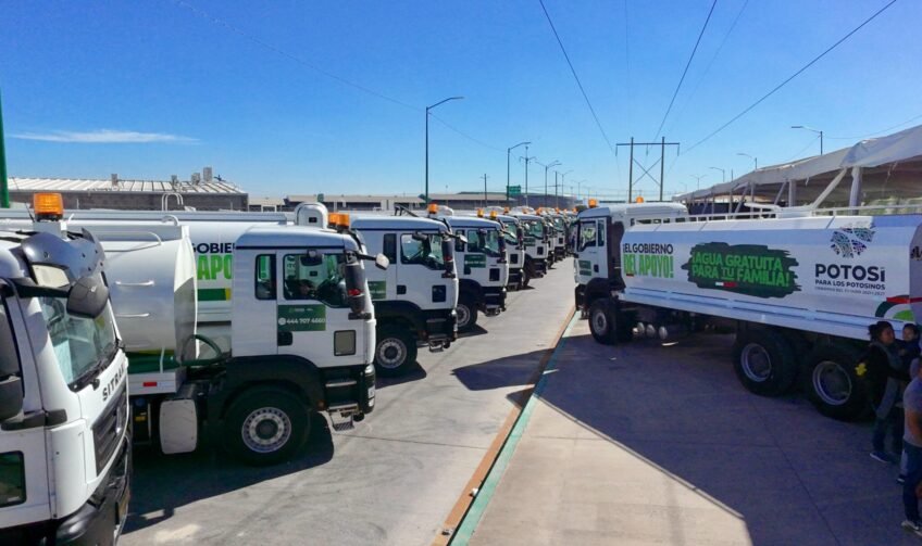 Soledad de Graciano Sánchez reconoce esfuerzos del Gobierno Estatal para la atención a la falta de agua agua para soledad