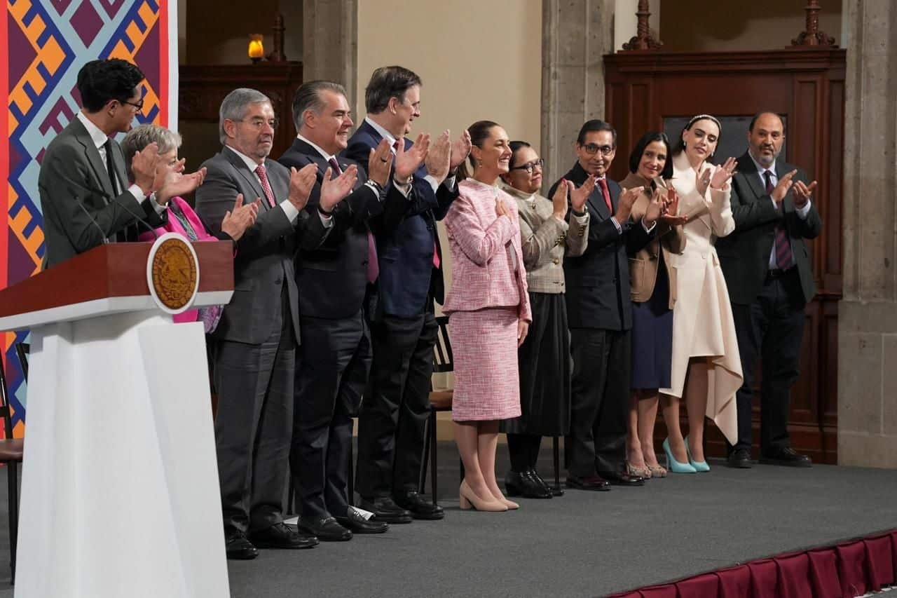 sheinbaum con empresarios