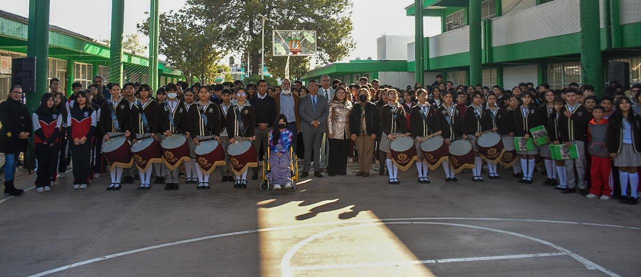 Alcalde de Soledad encabeza Acto Cívico por el 108 Aniversario de la promulgación de la Constitución Mexicana soledad constitucion mexicana